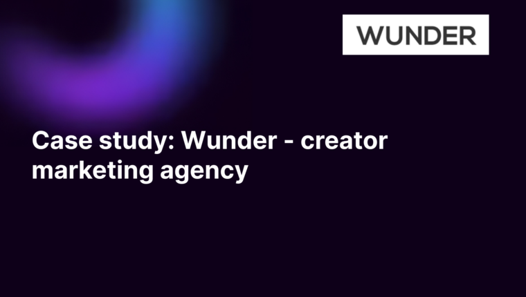 Wunder - creator marketing agency